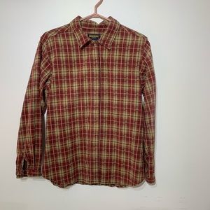 RARE Woolrich Red Patterned Flannel - M/L
